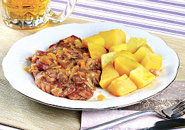Vepřová krkovička po selsku