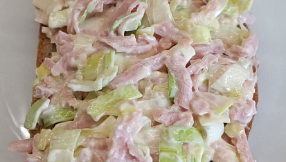 Vynikající pórková pomazánka