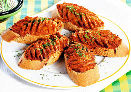 Zapečená brokolicová pomazánka