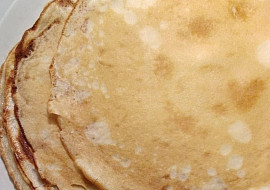 Klasické palačinky (U nás s lekvárom z josty)