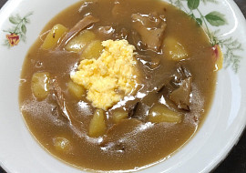 Krkonošské kyselo se sušenými houbami