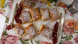 Listové bochánky s krémem