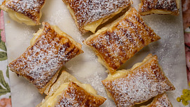 Listové bochánky s krémem