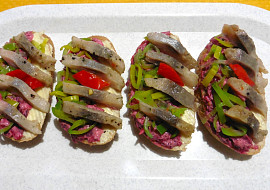 Chlebíčky z celozrnného pečiva