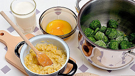 Hustá špenátová polévka