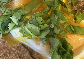 Kulajda z cukety (Kulajda s cuketou ♥️ je červená protože měli jsme vývar z řepy)