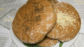 Placky z celozrnné mouky