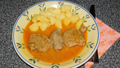 Plátky panenky na másle