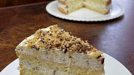 Báječný Margot dort / řez