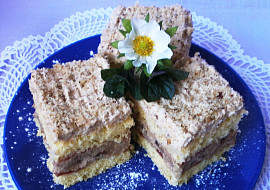 Řezy s ořechovým krémem