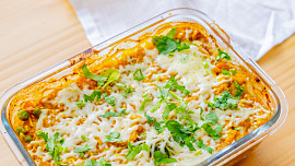 Rychlé zapečené rizoto z jedné misky