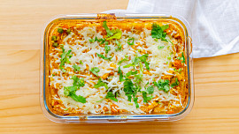 Rychlé zapečené rizoto z jedné misky