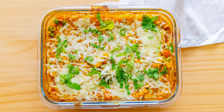 Rychlé zapečené rizoto z jedné misky