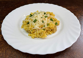 Smetanové rizoto s kari