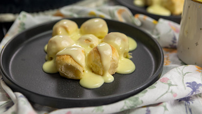 Dukátové buchtičky s vanilkovým krémem podle Zdeňka Pohlreicha