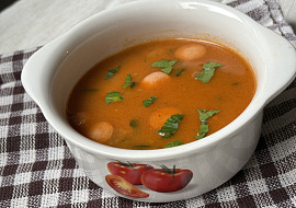 Frankfurtská polévka s bramborami