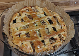 Jablečný linecký koláč (Linecký koláč)