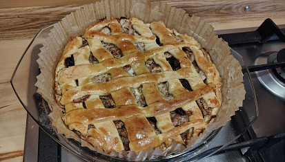 Jablečný linecký koláč, Linecký koláč