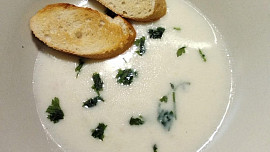 Krémová česnečka