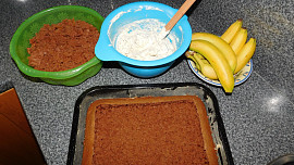 Krtkův dort na plechu