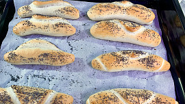 Obyčejné domácí rohlíky