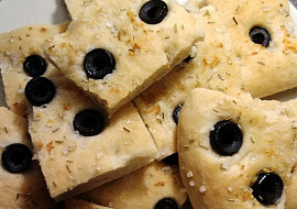 Tradiční focaccia (Skvelá!)