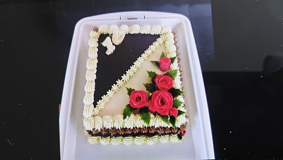 Výborný piškotový korpus na dorty, Dobře se upekl,povrch byl pěkně zarovnaný