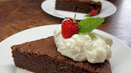 Banánové brownies