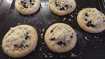 Borůvkové koláče