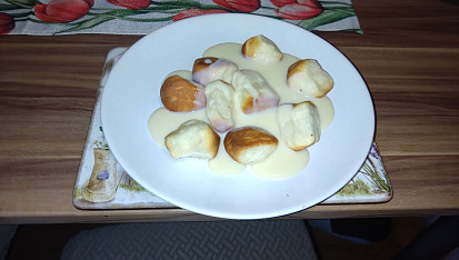 Buchtičky s krémem