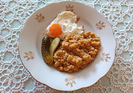 Červená čočka na kyselo (bez zahuštění moukou)