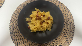 Italské spaghetti carbonara
