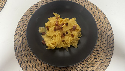 Italské spaghetti carbonara