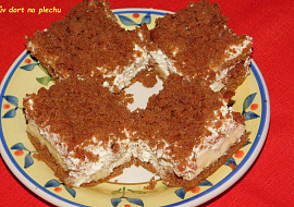 Krtkův dort na plechu