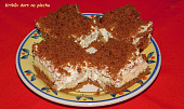 Krtkův dort na plechu