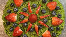 Mechový dort (se špenátem)