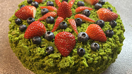 Mechový dort (se špenátem)