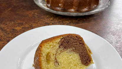 Mramorová bábovka supr a jednoduchá