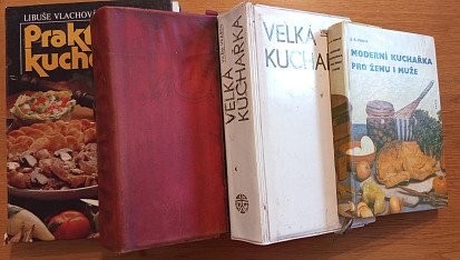 Pečený nadívaný hovězí krk, Kuchařky r.v. 1961-1965 inspirace