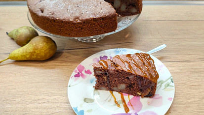 Bulharský hruškový koláč podle Heleny Růžičkové