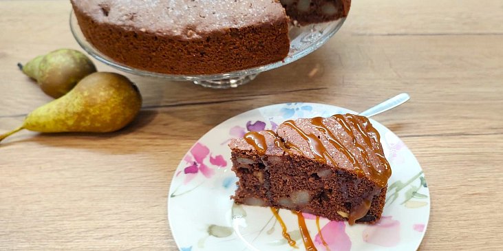 Bulharský hruškový koláč podle Heleny Růžičkové