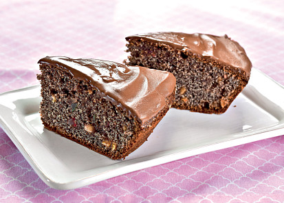 Makový chlebíček s kandovaným ovocem