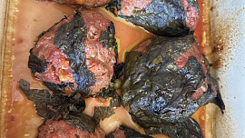 Plněné řepné listy