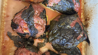 Plněné řepné listy, Plněný list z řepy ♥️