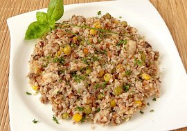 Pohankové rizoto s krůtím masem