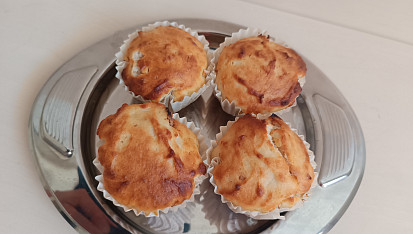 Muffiny kokos/citron/tvaroh