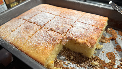 Citronová babetka - jemná a vláčná