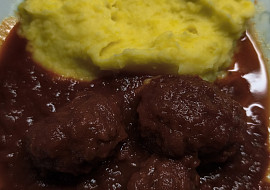 Dalmatské čufty s bramborovou kaší