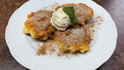 Jablka v kokosovém županu