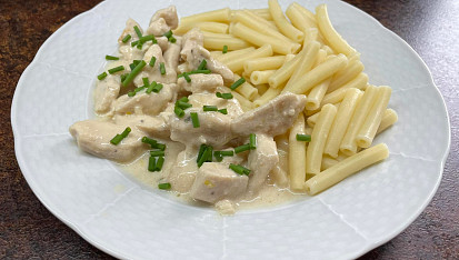 Kuřecí se sýrovou omáčkou